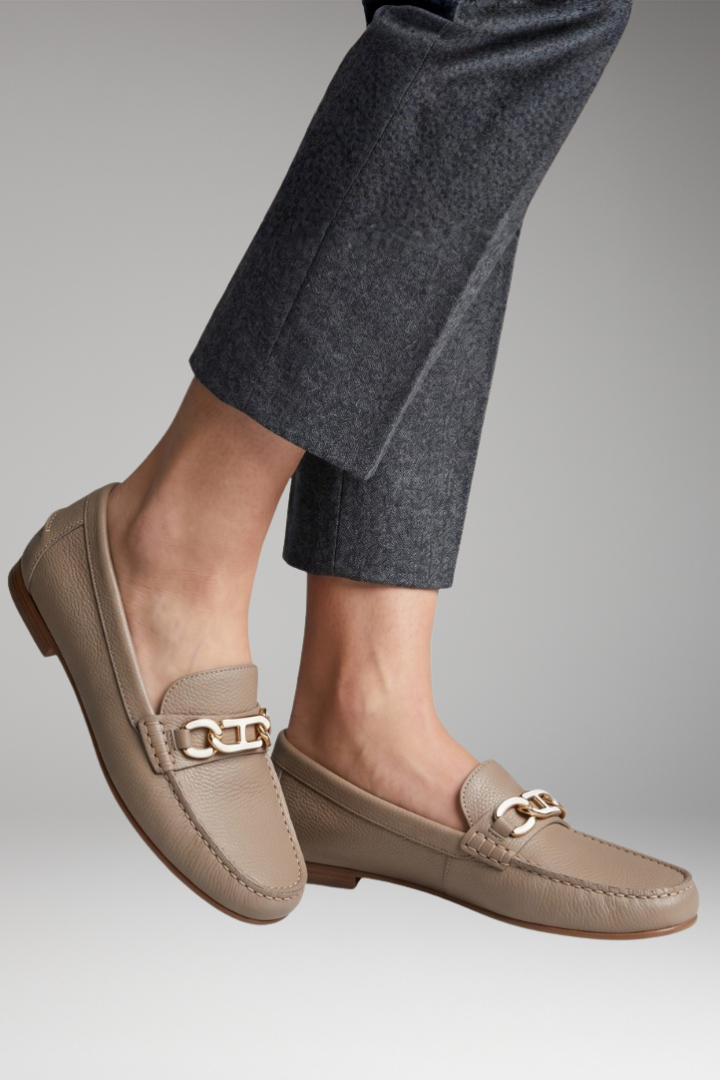 Women's Orthopedic Loafers with Cushioned Insole and Durable Anti-Slip Sole