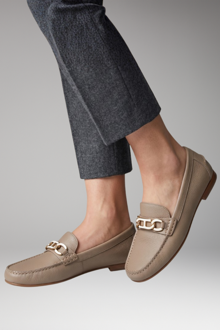 Women's Orthopedic Loafers with Cushioned Insole and Durable Anti-Slip Sole