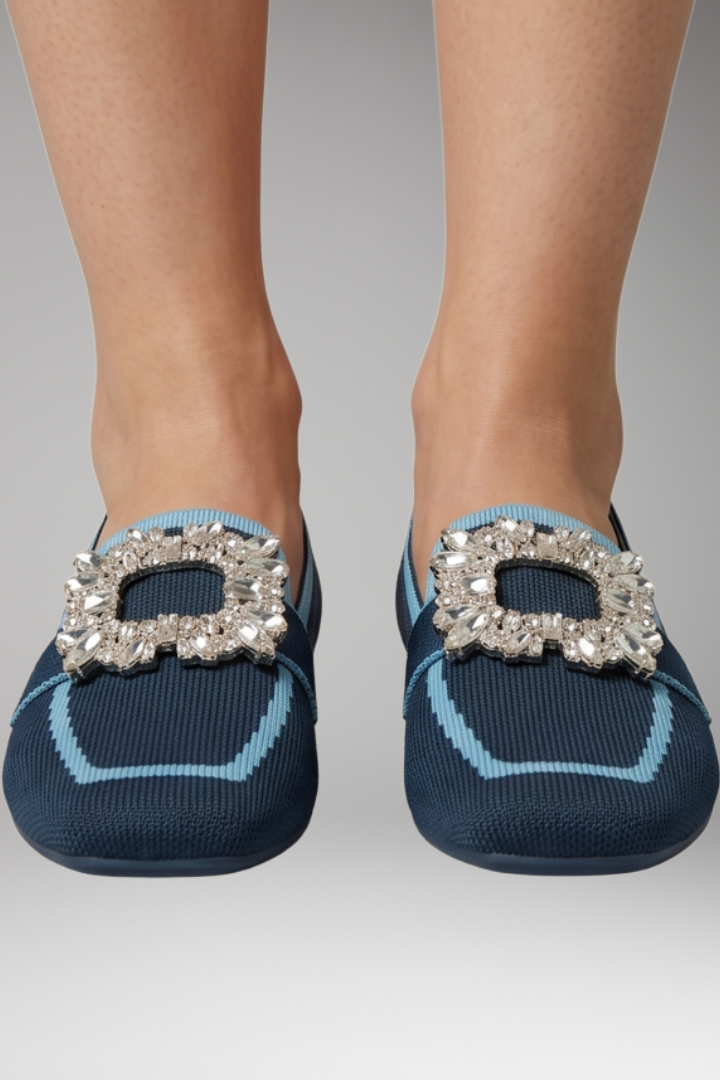Women's Orthopedic Loafers with Cushioned Insole and Supportive Structure
