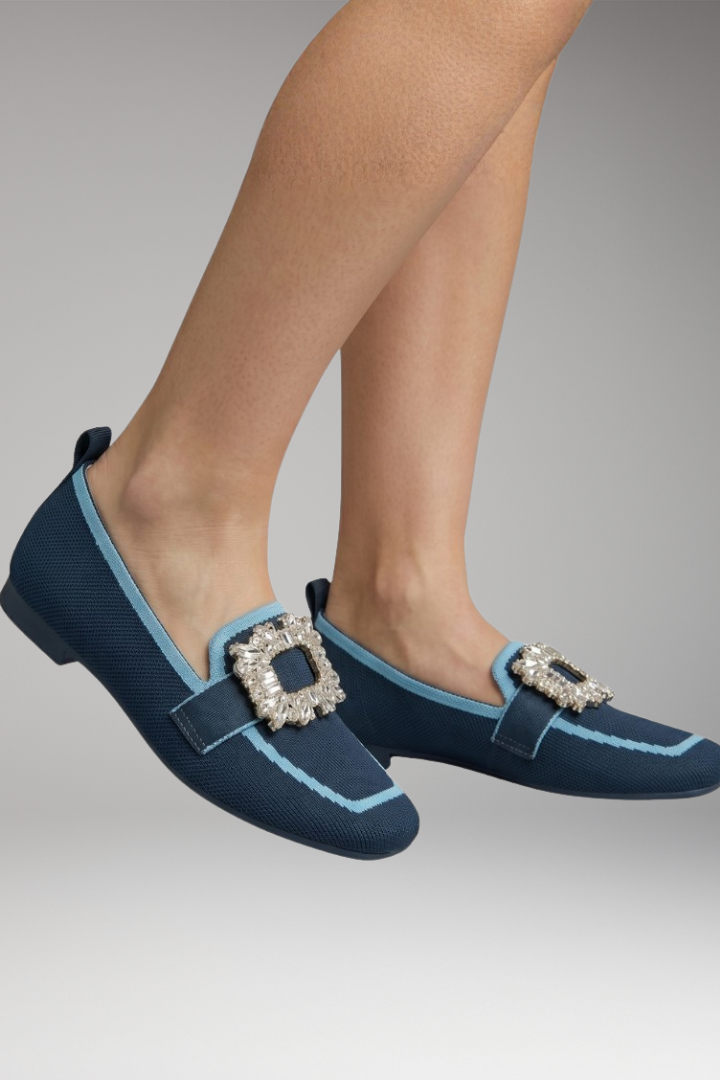 Women's Orthopedic Loafers with Cushioned Insole and Supportive Structure