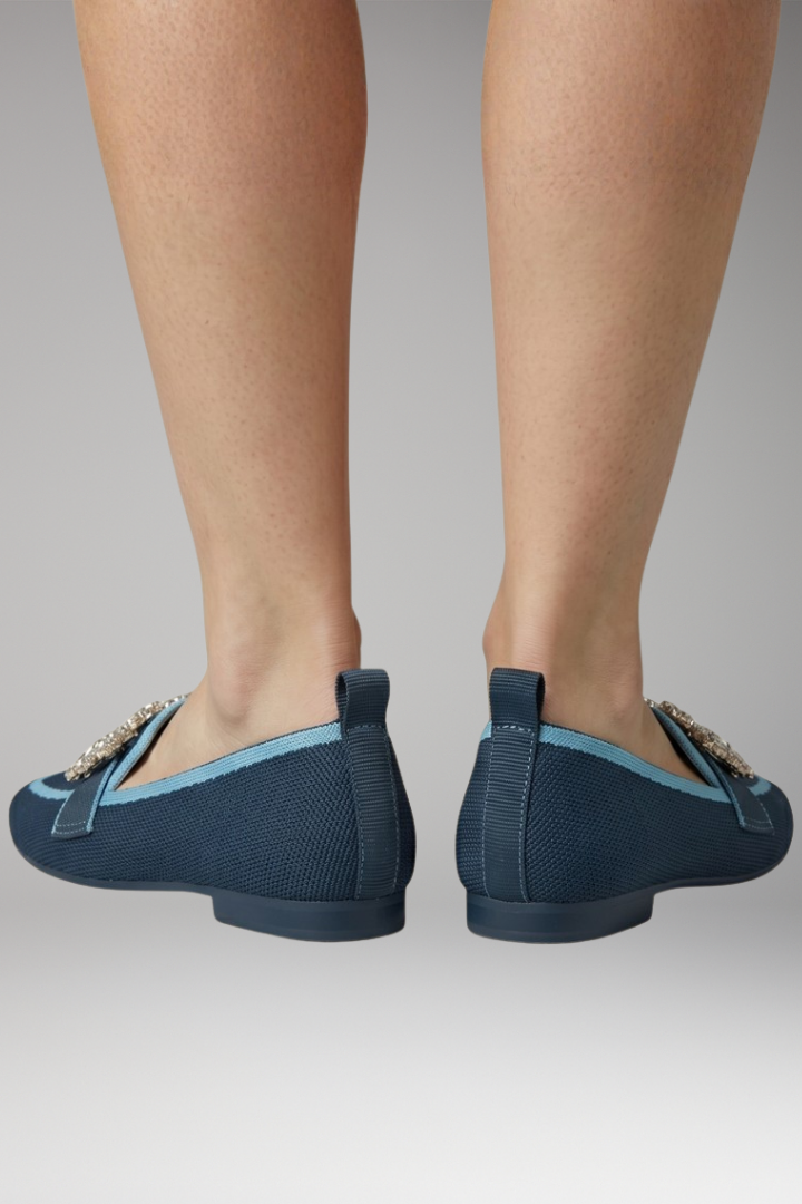 Women's Orthopedic Loafers with Cushioned Insole and Supportive Structure