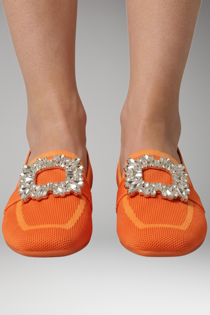 Women's Orthopedic Loafers with Cushioned Insole and Supportive Structure