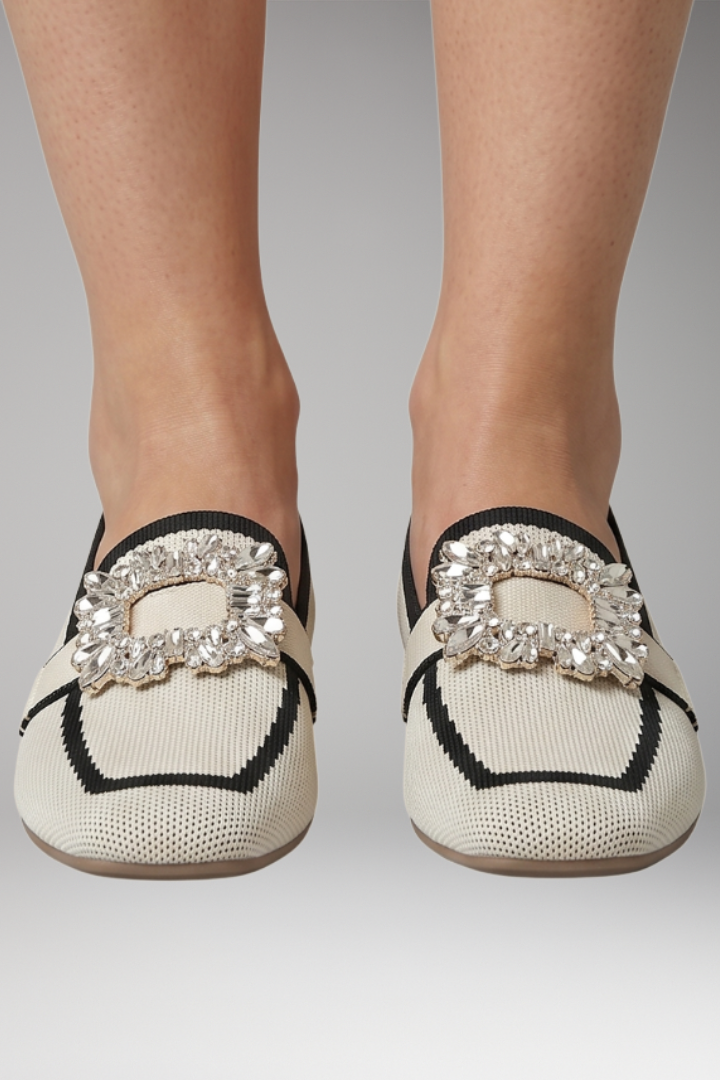 Women's Orthopedic Loafers with Cushioned Insole and Supportive Structure