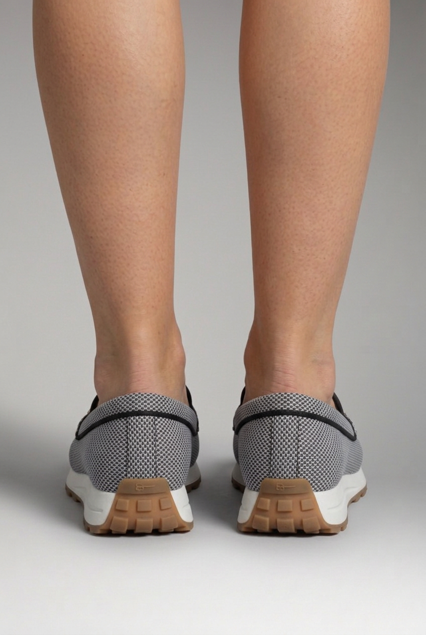 Women's Orthopedic Loafers with Cushioned Support and Elegant Hardware