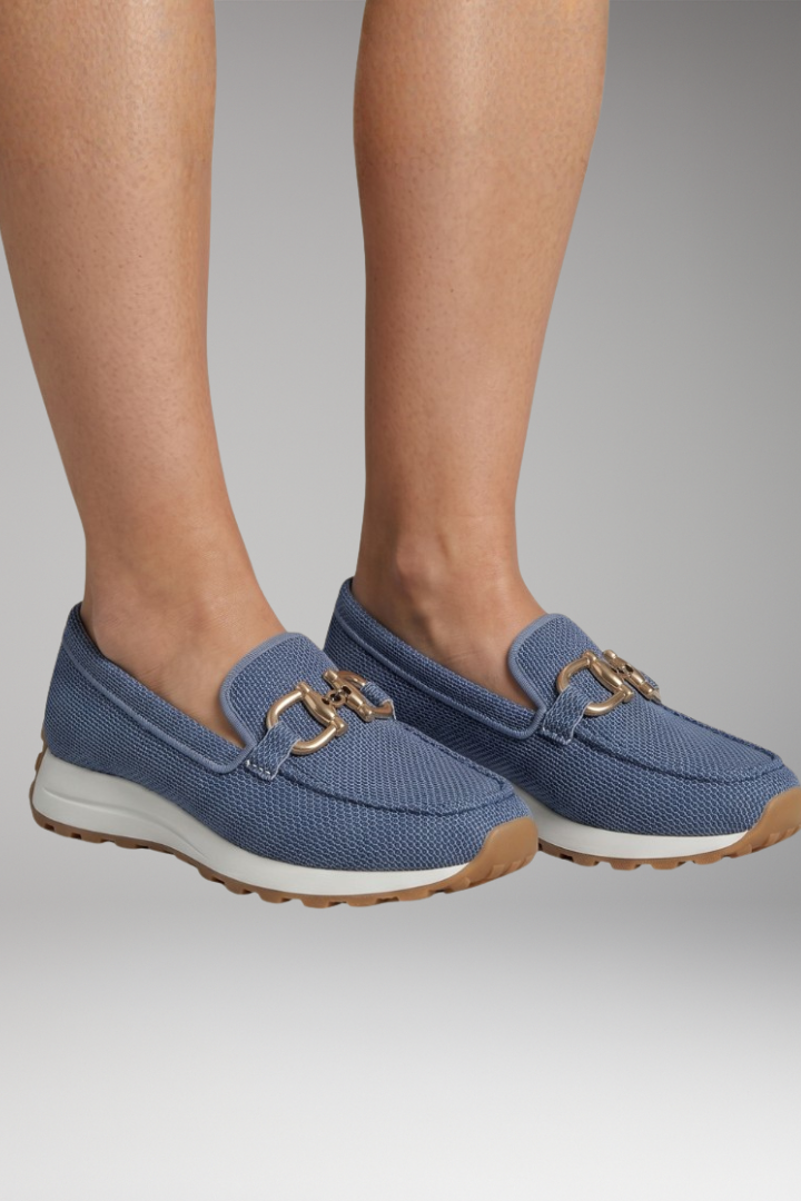 Women's Orthopedic Loafers with Cushioned Support and Elegant Hardware