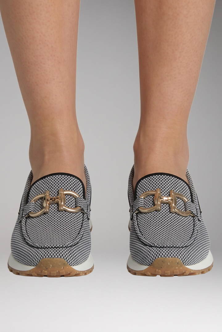 Women's Orthopedic Loafers with Cushioned Support and Elegant Hardware