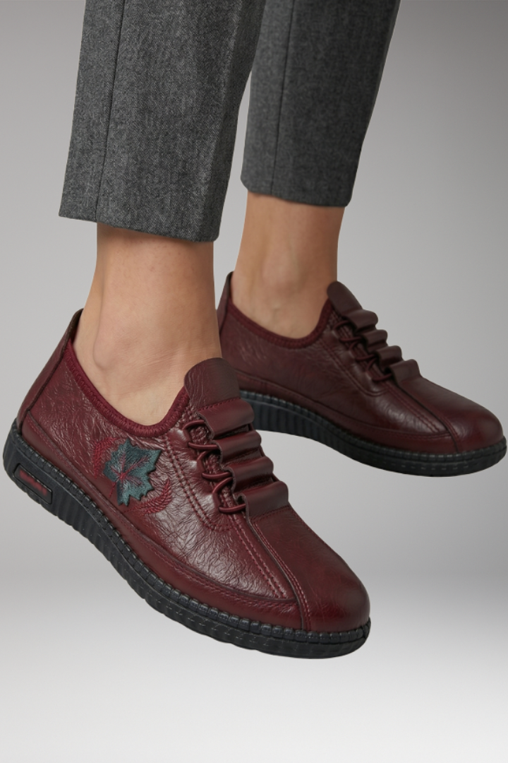 Women's Orthopedic Loafers with Removable Insole and Anti-Slip Sole