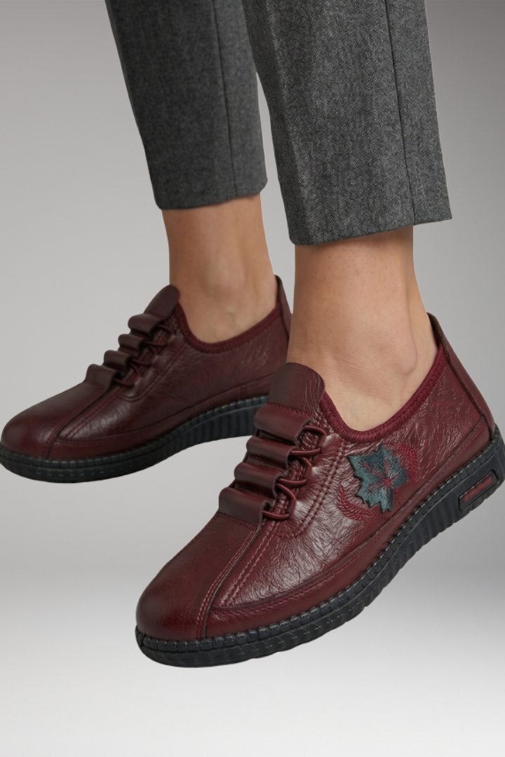 Women's Orthopedic Loafers with Removable Insole and Anti-Slip Sole