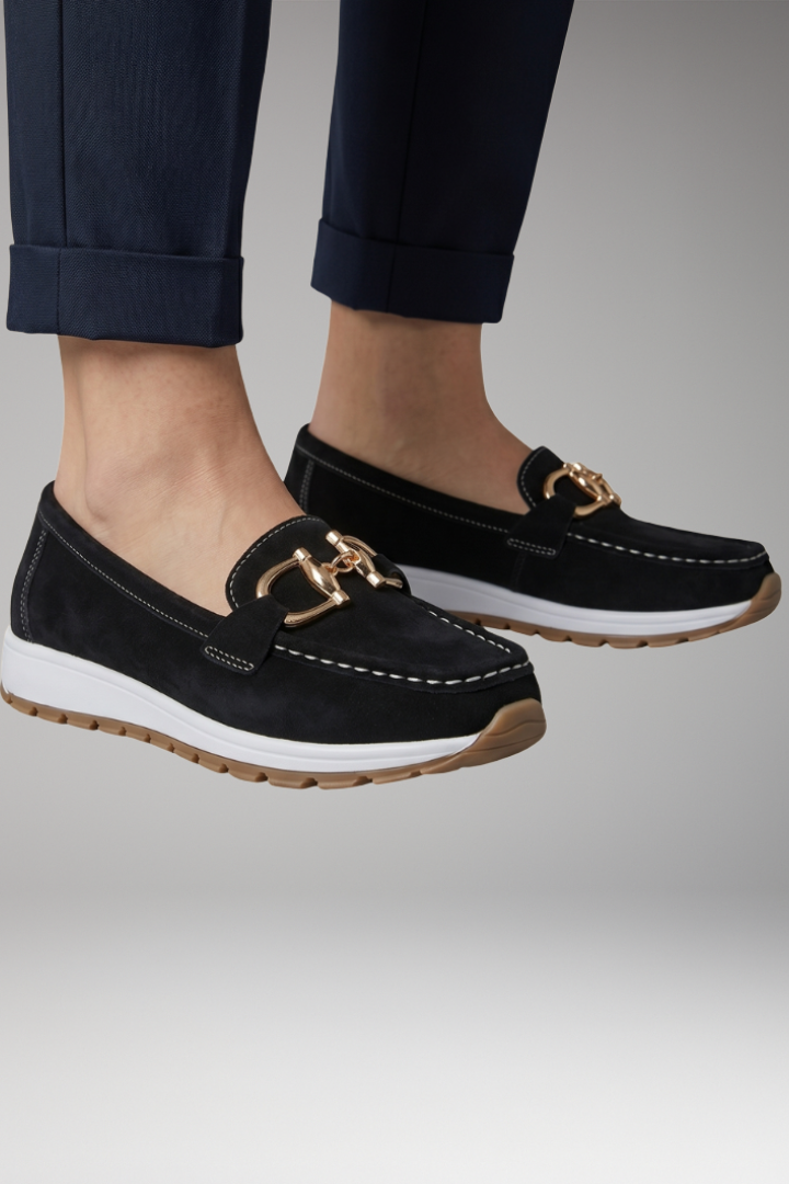 Women's Orthopedic Loafers with Slip-Resistant Sole and Ventilated Interior