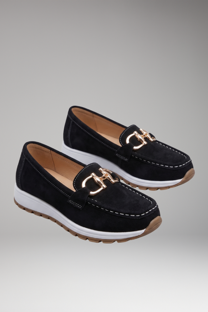 Women's Orthopedic Loafers with Slip-Resistant Sole and Ventilated Interior