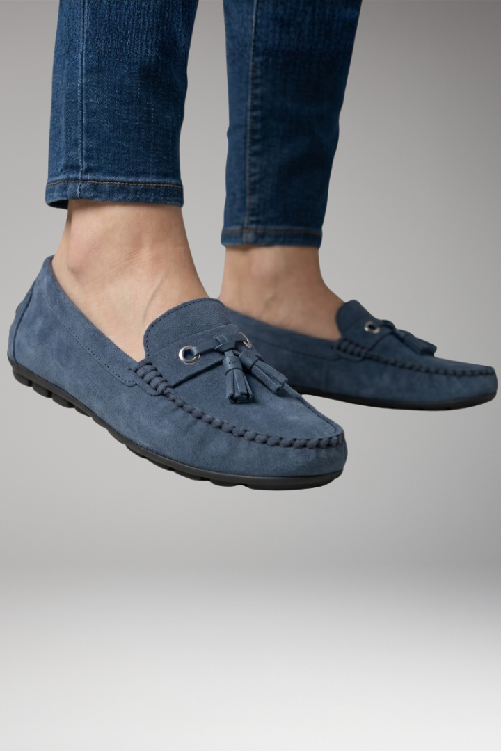 Women's Orthopedic Loafers with Soft Sole and Feminine Accents