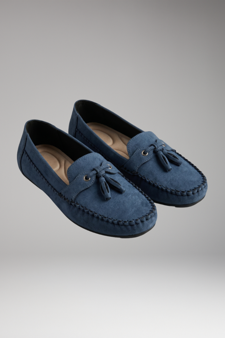 Women's Orthopedic Loafers with Soft Sole and Feminine Accents