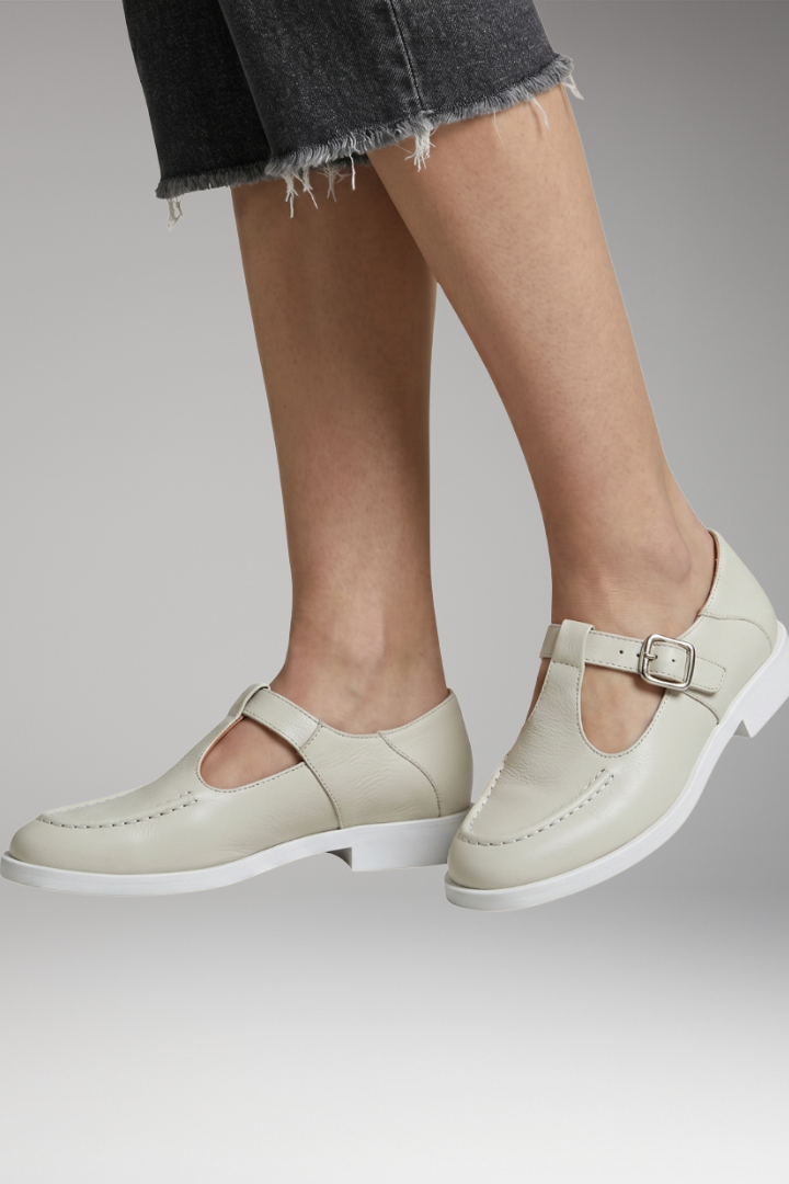 Women's Orthopedic Mary Jane Shoes with Cushioned Insole and Low Block Heel