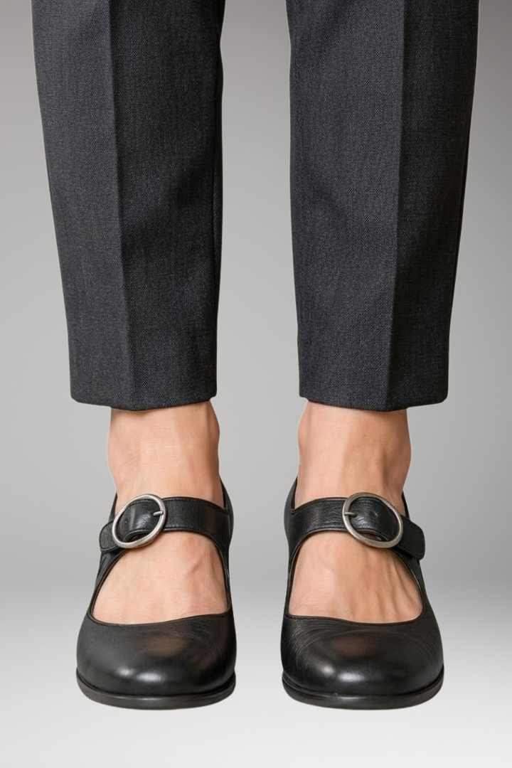 Women's Orthopedic Sandals with Adjustable Buckles and Vegan Leather