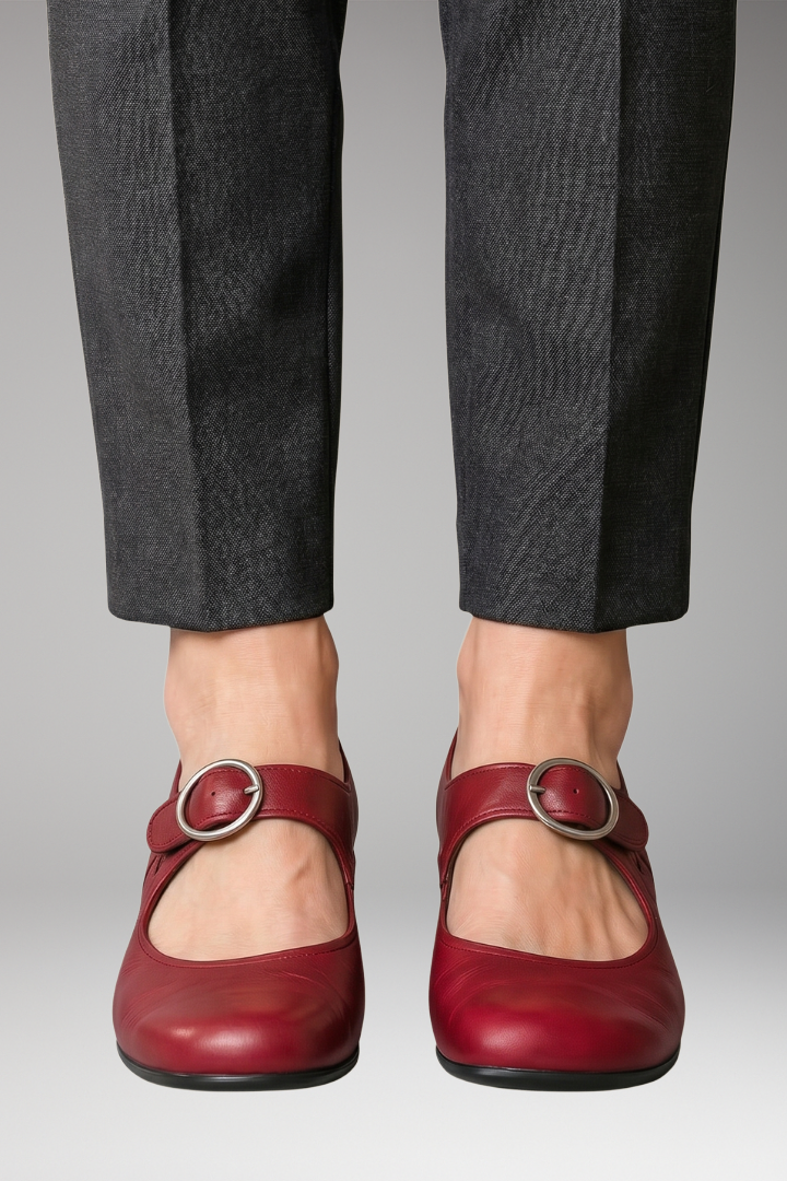 Women's Orthopedic Sandals with Adjustable Buckles and Vegan Leather