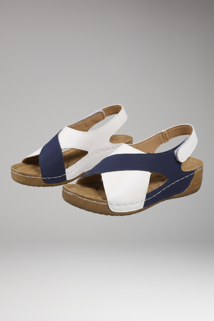 Women's Orthopedic Sandals with Cushioned Insole and Adjustable Straps