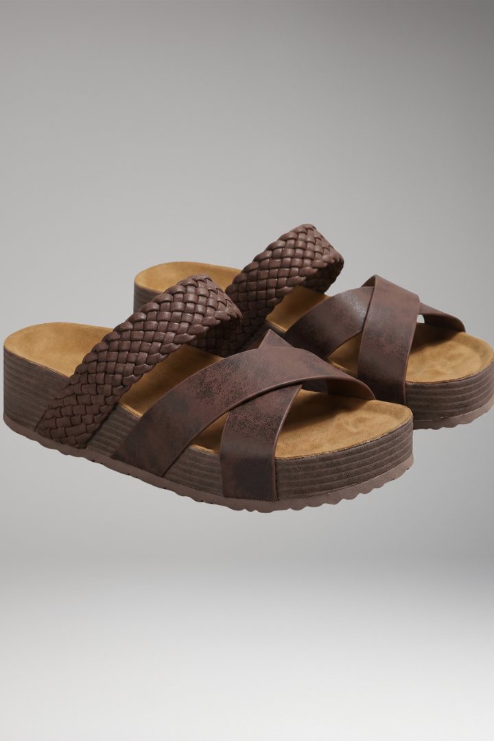 Women's Orthopedic Sandals with Cushioned Soles and Adjustable Straps
