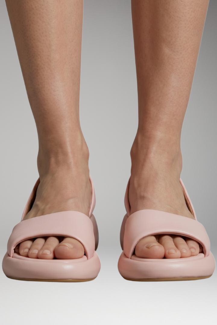 Women's Orthopedic Sandals with Padded Insole and Shock-Absorbing Sole