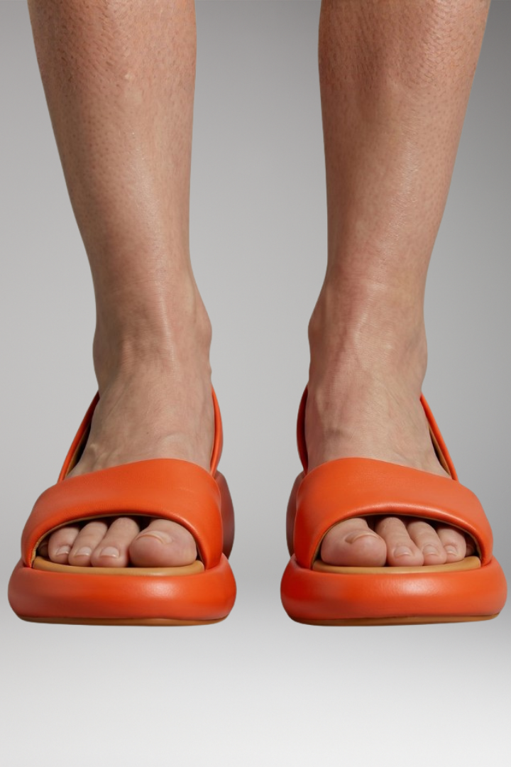 Women's Orthopedic Sandals with Padded Insole and Shock-Absorbing Sole