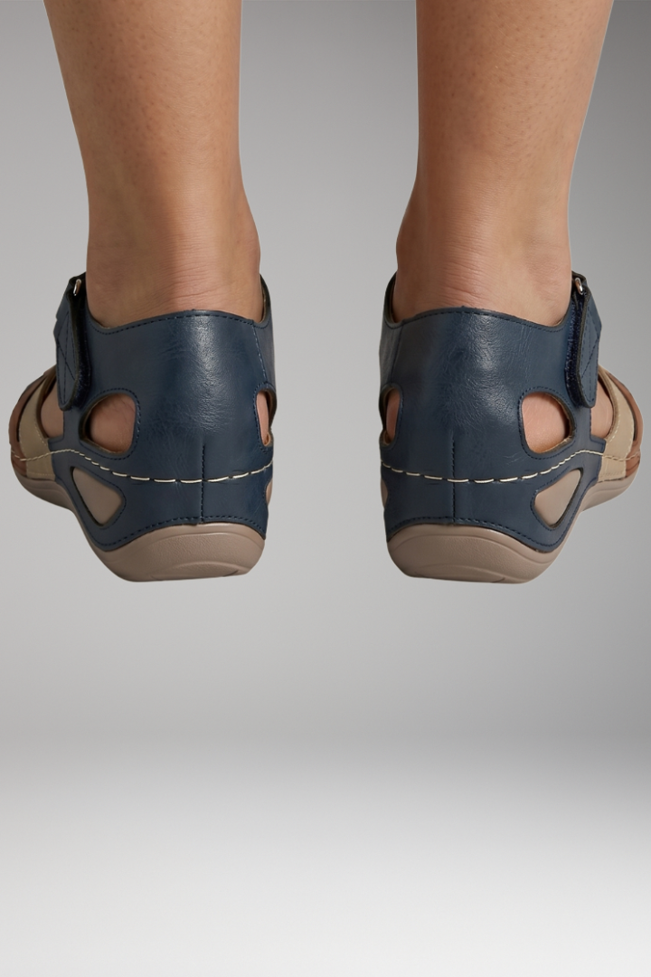 Women's Orthopedic Sandals with Platform Design and Adjustable Straps