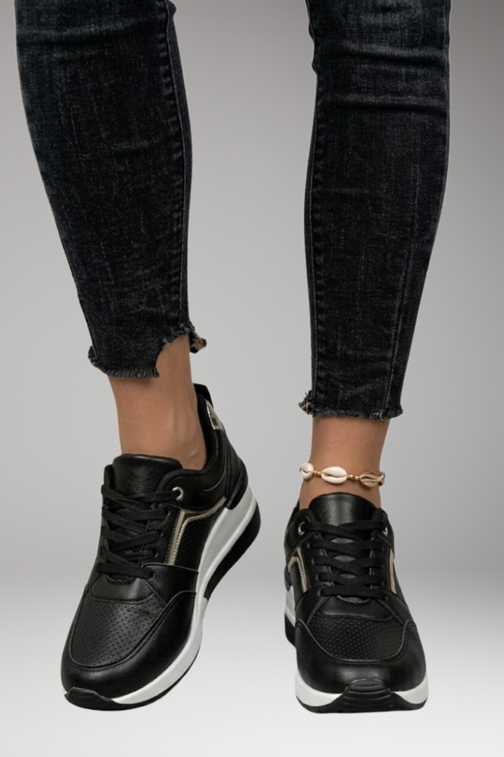 Women's Orthopedic Shoes with Arch Support and Shock-Absorbing Sole