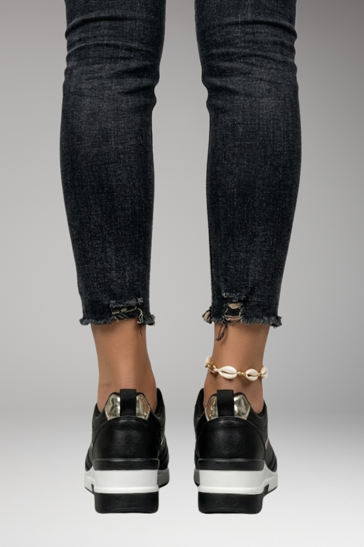 Women's Orthopedic Shoes with Arch Support and Shock-Absorbing Sole