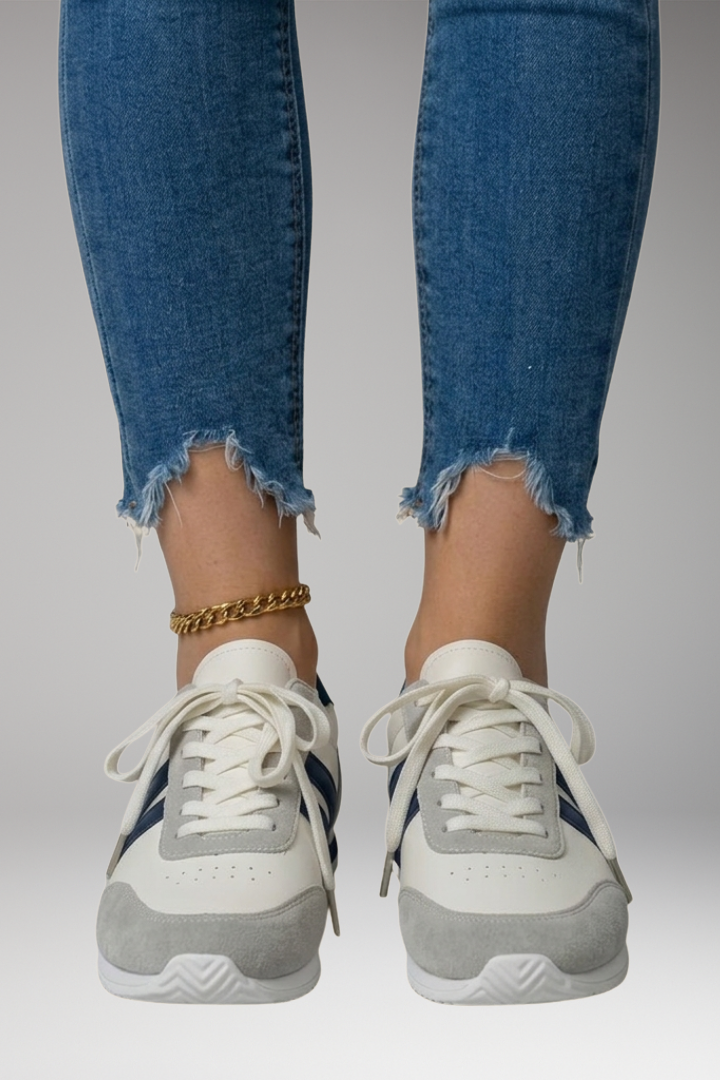 Women's Orthopedic Shoes with Breathable Upper and Soft Rubber Sole