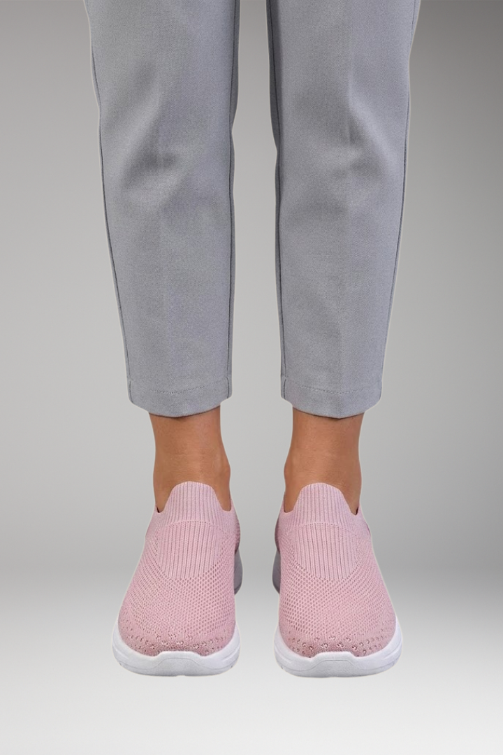 Women's Orthopedic Shoes with Shock-Absorbing Sole and Cushioned Insole