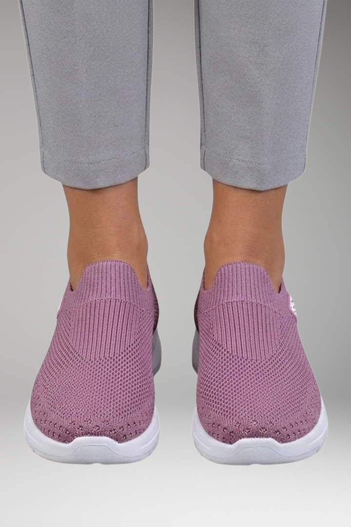 Women's Orthopedic Shoes with Shock-Absorbing Sole and Cushioned Insole