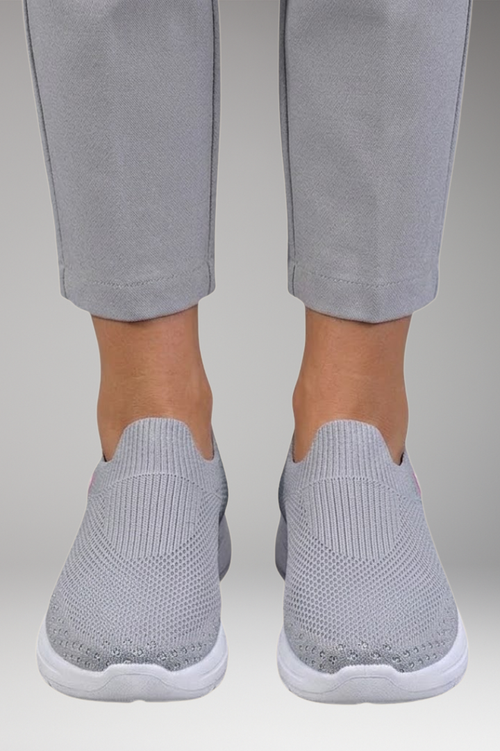 Women's Orthopedic Shoes with Shock-Absorbing Sole and Cushioned Insole