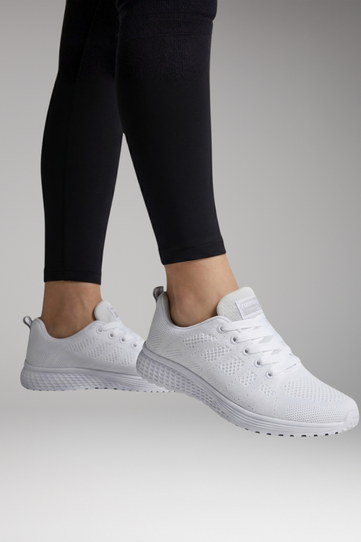 Women's Orthopedic Shoes with Shock-Absorbing Soles and Padded Uppers