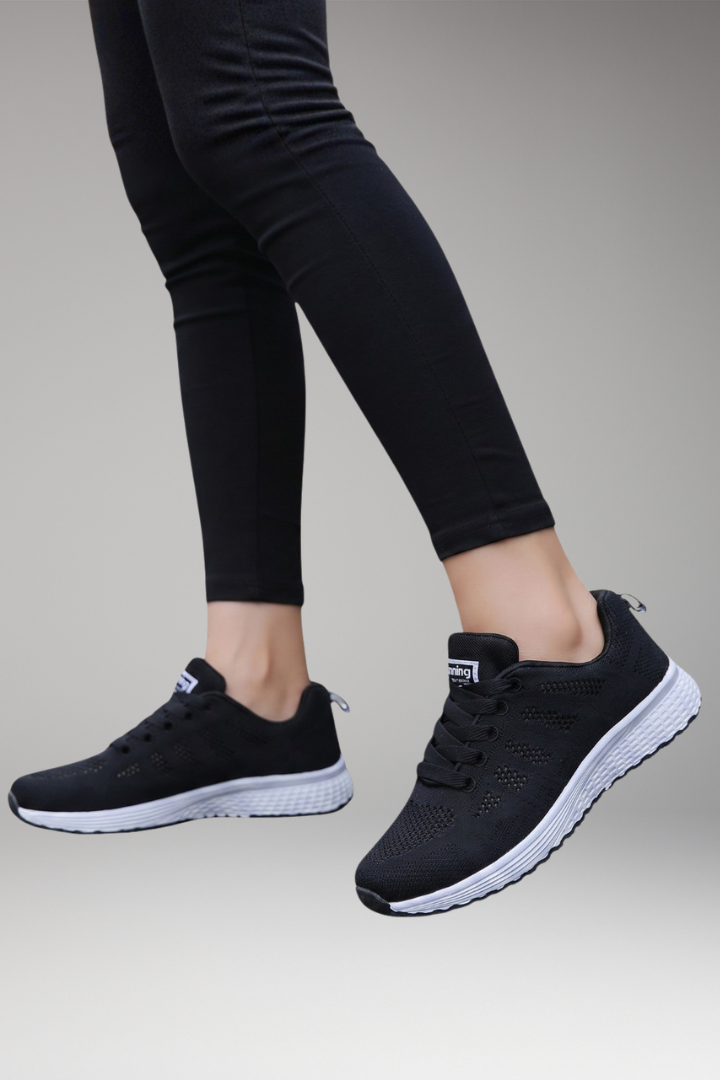 Women's Orthopedic Shoes with Shock-Absorbing Soles and Padded Uppers