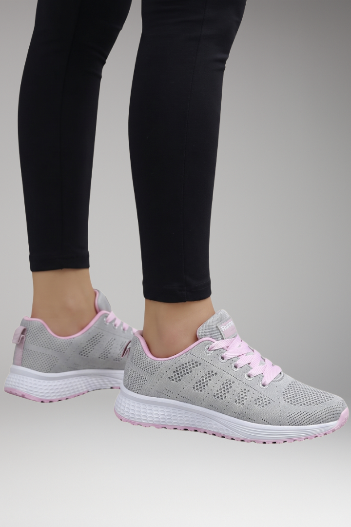 Women's Orthopedic Shoes with Shock-Absorbing Soles and Padded Uppers