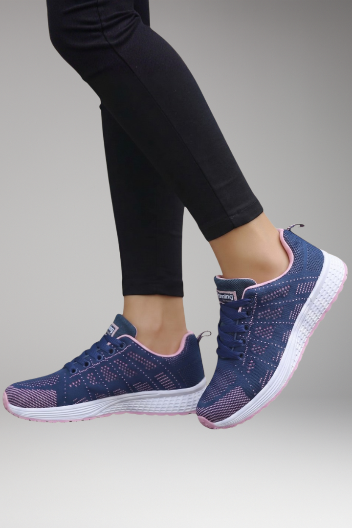Women's Orthopedic Shoes with Shock-Absorbing Soles and Padded Uppers