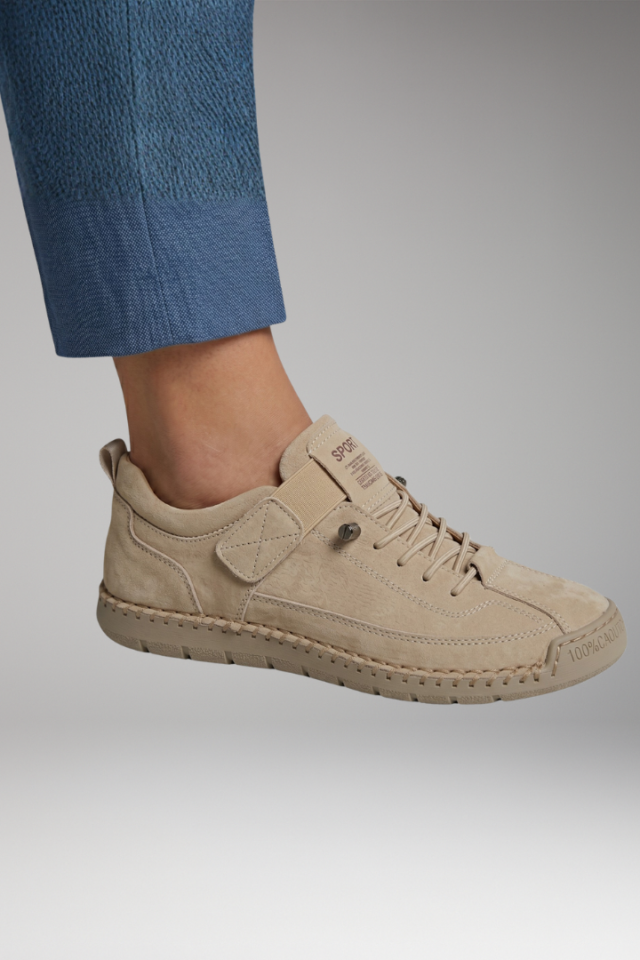 Women's Orthopedic Sneakers with Comfort Sole and Slip-On Design