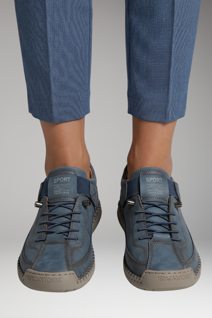 Women's Orthopedic Sneakers with Comfort Sole and Slip-On Design