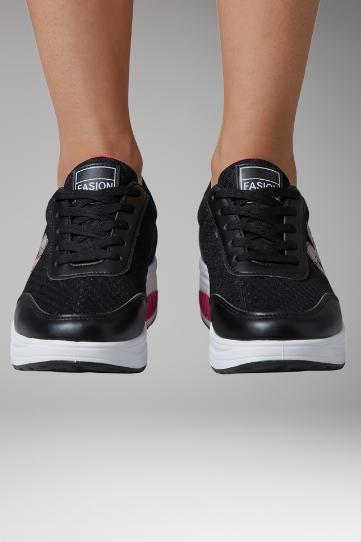 Women's Orthopedic Sneakers with Cushioned Sole and Breathable Upper