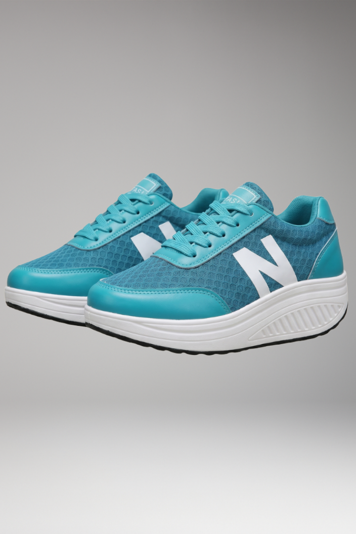 Women's Orthopedic Sneakers with Cushioned Sole and Breathable Upper
