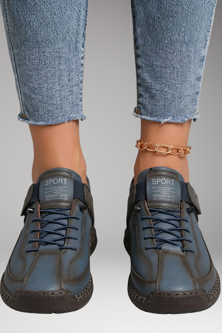 Women's Orthopedic Sneakers with Cushioning and Arch Support