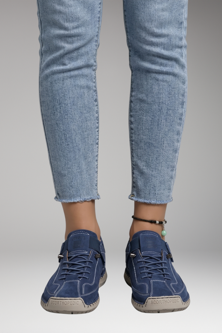 Women's Orthopedic Sneakers with Cushioning and Arch Support