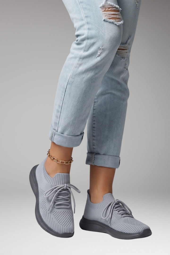 Women's Orthopedic Sneakers with Ergonomic Soles and Memory Foam