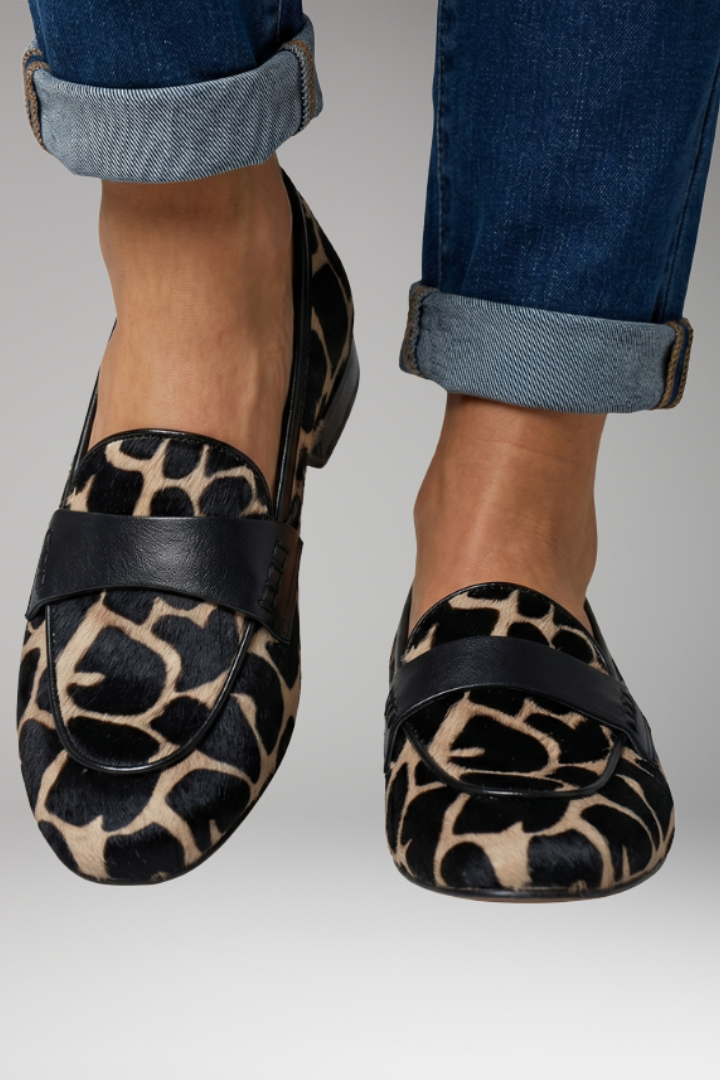 Women's Orthopedic Support Loafers with Cushioned Insole and Lightweight Sole