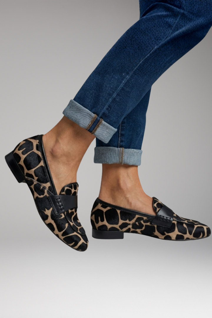 Women's Orthopedic Support Loafers with Cushioned Insole and Lightweight Sole