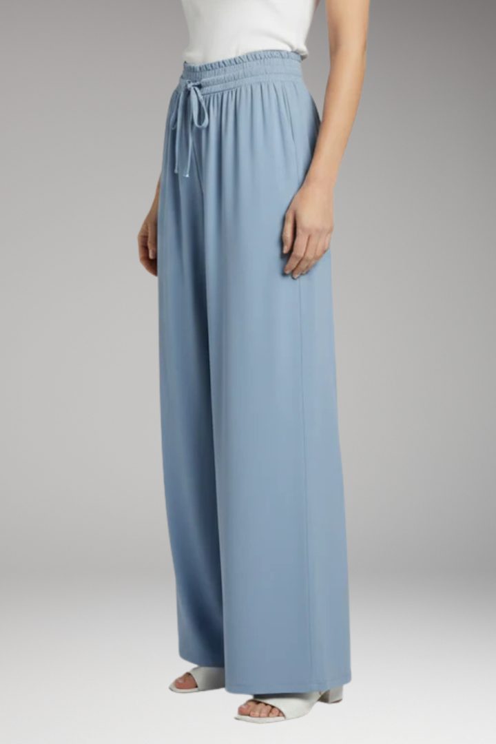Women's Palazzo Trousers with Side Pockets