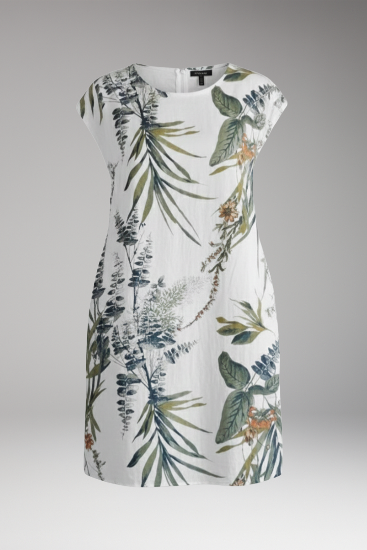 Women's Short Sleeve Dress with Side Pockets