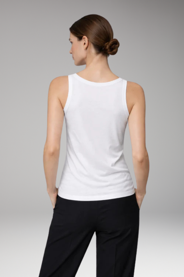 Women's Tank Top with Round Neckline