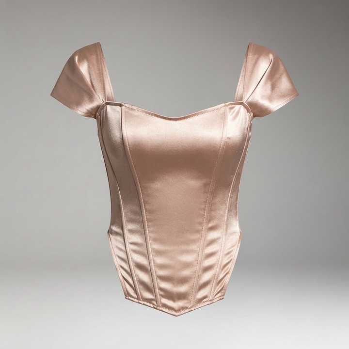 Women's Top with Off Shoulder and Puff Sleeves