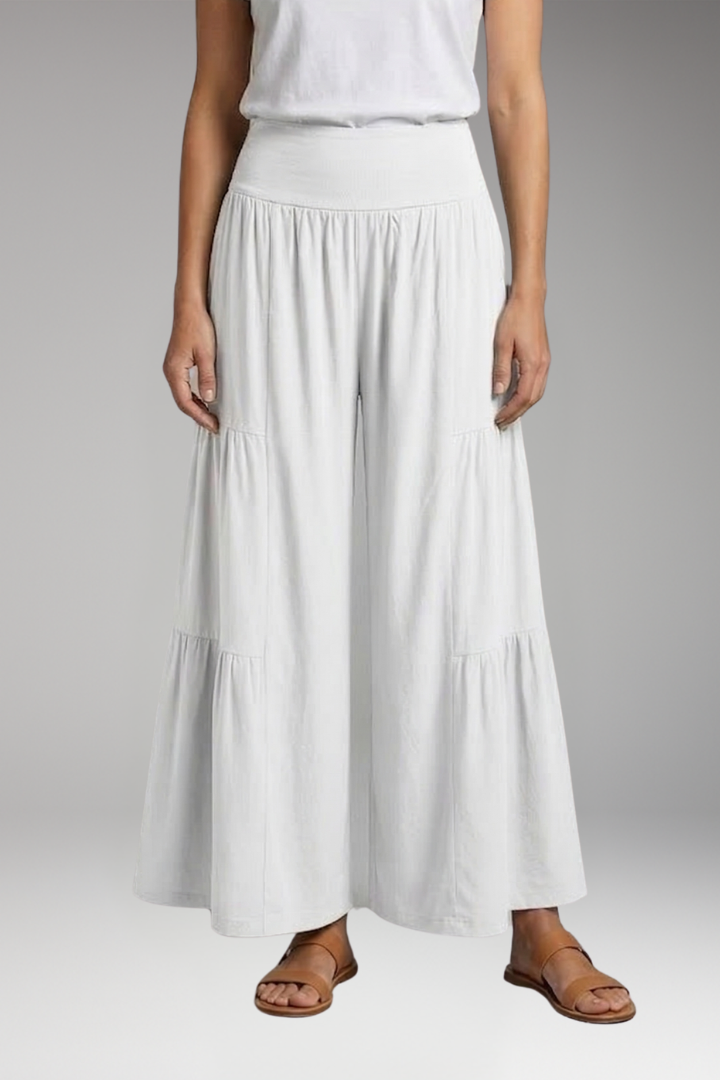 Women's Wide-Leg Trousers with High Waist for Everyday Wear