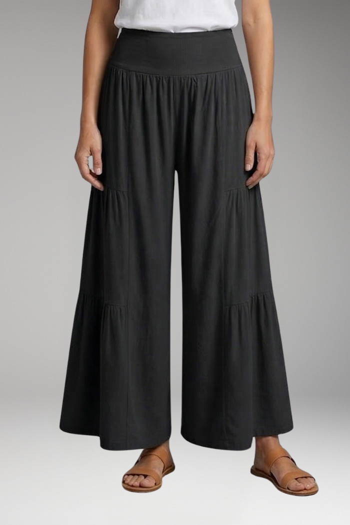 Women's Wide-Leg Trousers with High Waist for Everyday Wear