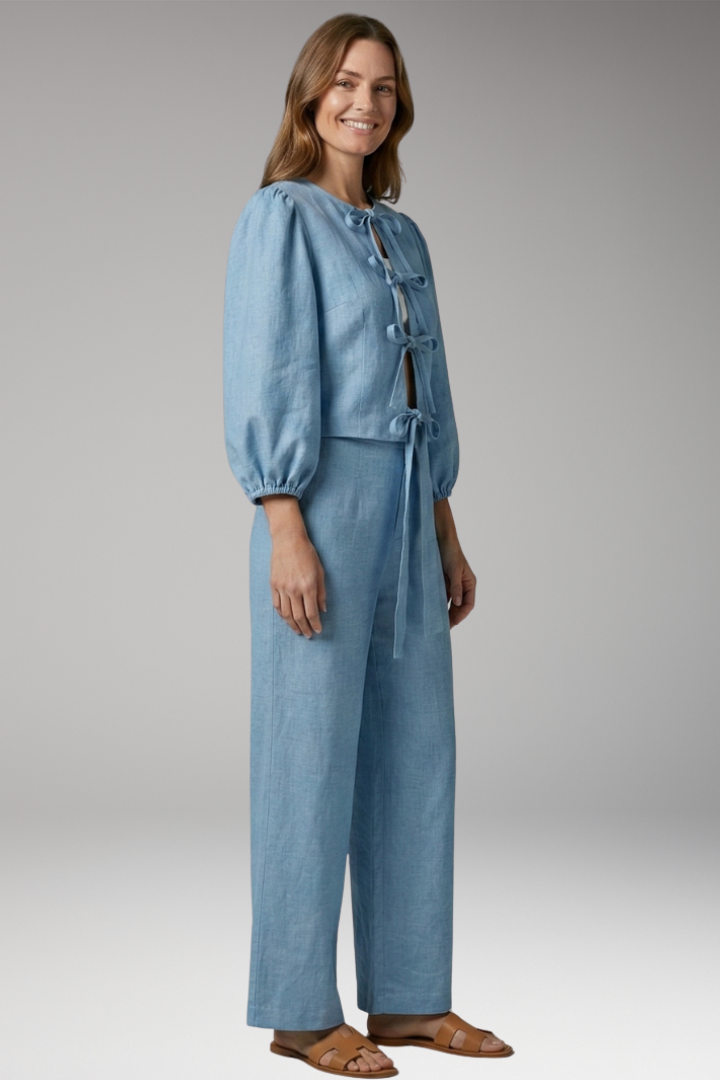 Women's co-ord set 2-piece co-ord set with High Waist for Spring